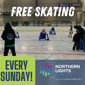 FREE SKATING – Sponsored by Northern Lights Fiber